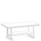 Стіл журнальний 130 Соната Нью Гербор Кашемір (GRB-171140)