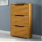 Тумба для взуття з ящиками LION ТО-2 70,4x28,2x123,4 см Дуб Аппалачі (LION-045320)