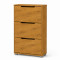 Тумба для взуття з ящиками LION ТО-2 70,4x28,2x123,4 см Дуб Аппалачі (LION-045320)