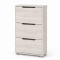 Тумба для взуття з ящиками LION ТО-2 70,4x28,2x123,4 см колір Самоа димчастий (LION-045360)