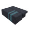 Ортопедичний диван Мекко Cool 1900*860 мм Lux II категорія тканини Allure Premium Graphite/Aqua(MEK-161292)