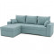 Кутовий ортопедичний диван Мекко Epoh 3000х1800 Lux IV категорія Bestseller Pale Aqua (MEK-161607)