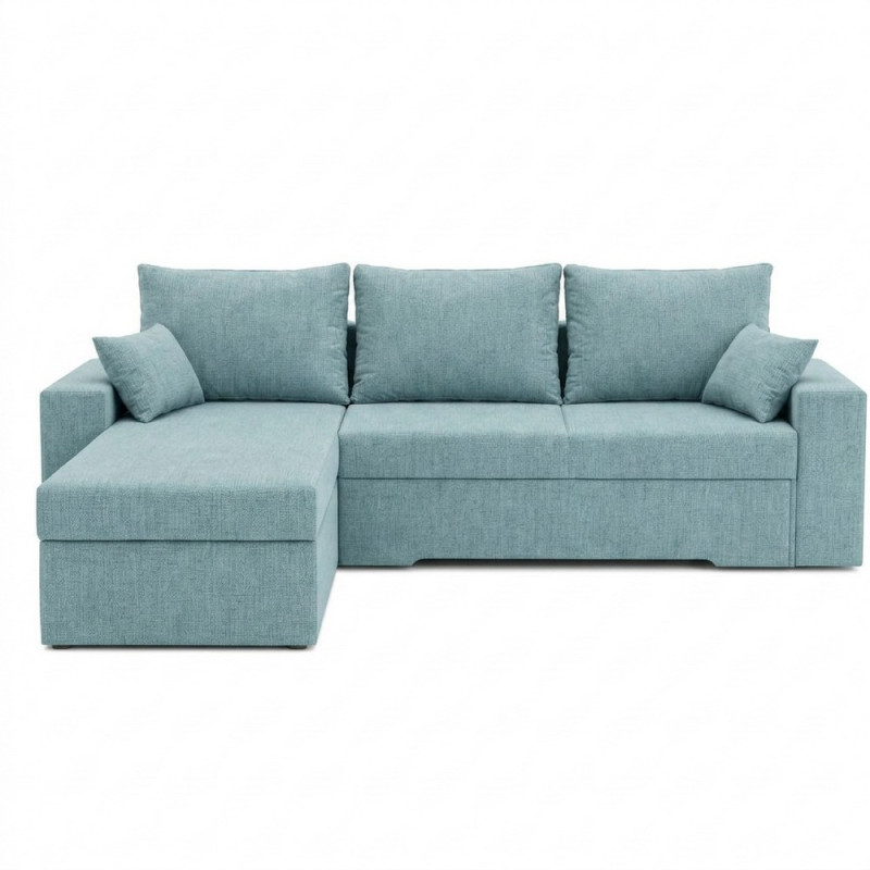 Кутовий ортопедичний диван Мекко Epoh 3000х1800 Lux IV категорія Bestseller Pale Aqua (MEK-161607)