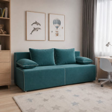 Ортопедичний диван Мекко Kair Lux 2000*86 Lux IV категорія Bestseller Teal (MEK-161587)