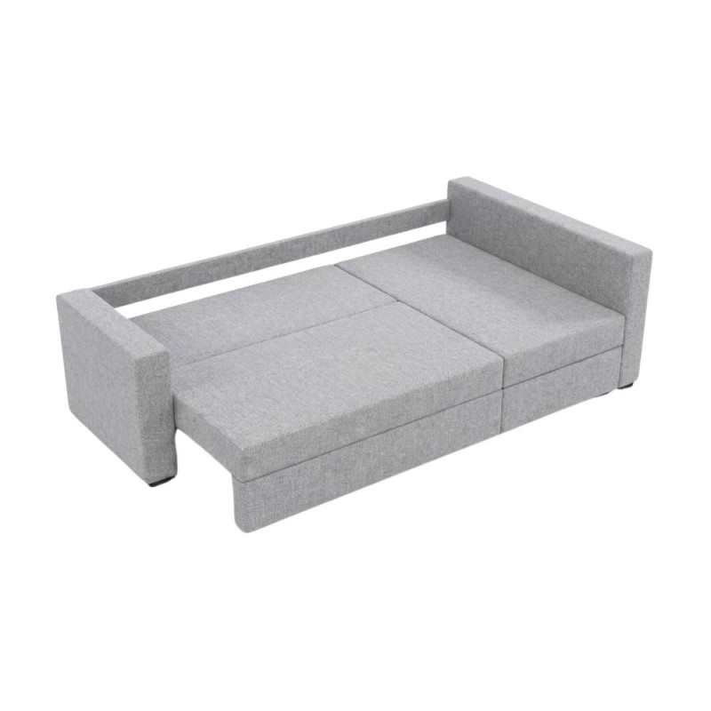 Кутовий ортопедичний диван Мекко Lincoln 2400*1500 Lux III категорія Austin 18 Grey (MEK-161277)