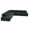 Кутовий диван Мекко Paradise 3500*3500 Perfect I категорія Riviera 087 (MEK-161507)