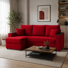 Кутовий ортопедичний диван Мекко Senator 2500x1500 Gold I категорія Riviera 061 (MEK-161747)