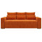 Ортопедичний диван Мекко Trend 2650×1150 Pocket Spring Cocos II категорія Allure Premium Orange (MEK-161667)