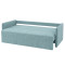 Ортопедичний диван Мекко Yes! 2050x860 Lux IV категорія Bestseller Pale Aqua (MEK-161116)