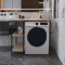 Стелаж-полиця Бафрум 405 Ferrum-decor для пральної машини 90x101x60,5 Чорний метал ДСП Дуб Сан-Марино 16 мм (FRD-107394)