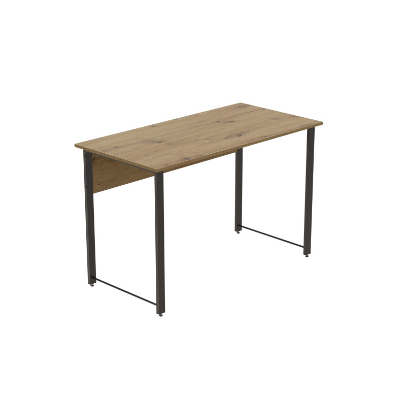 Комп'ютерний стіл Ferrum-decor Курт 75x100x70 чорний ДСП Дуб Артизан 32 мм (FRD-107144)