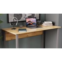 Комп'ютерний стіл Ferrum-decor Курт 75x120x70 сірий ДСП Дуб Артизан 32 мм (FRD-107154)