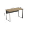 Комп'ютерний стіл Ferrum-decor Майк 75x120x60 чорний ДСП Дуб Артизан 32 мм (FRD-107114)