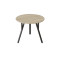 Круглий стіл MARSI 3 870-3 Ferrum-decor 750x870x870 Чорний метал ДСП Дуб Сонома 16 мм (FRD-107424)