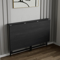 Стол раскладной Морис Ferrum-decor 750x1000x600 Черный металл ДСП Каштан Арвадонна 16 мм (FRD-107494)