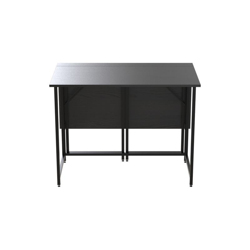 Стіл-книжка трансформер Морис 2 Ferrum-decor 750x1000x1100 Чорний метал ДСП ассорти (FRD-107324)