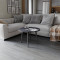 Журнальний круглий стіл OPTIMA 2 ніжки конусні Ferrum-decor 450x670x670 Чорний метал ДСП Каштан Арвадонна 16 мм (FRD-107544)