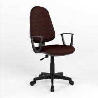 Крісло офісне поворотне Новий Стиль PRESTIGE II GTP CPT PL56 P C-24 (Коричневий) (NWS-124408)