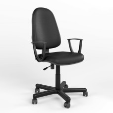 Крісло офісне поворотне Новий Стиль PRESTIGE II GTP (FREESTYLE) PM60 P V-4 (Чорний) (NWS-124438)