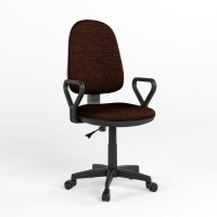Крісло офісне поворотне Новий Стиль STANDART GTP CPT PL56 C-24 (Коричневий) (NWS-124788)