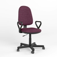 Кресло офисное поворотное Новый Стиль STANDART GTP PM60 C-29 (Вишневый) (NWS-124798)