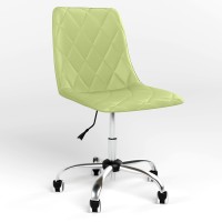 Кресло на роликах поворотное Новый Стиль VERONIKA CHR61 GTS (J) RMB ECO-45 (фисташковой) (NWS-124968)