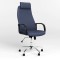Стул поворотный DIPLOMAT KD HR TILT CHR68 ECO-22 (Синий) (NWS-125690)