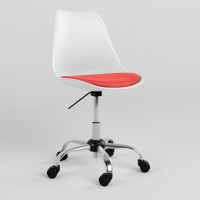 Крісло на роликах поворотне Новий Стиль ASTI SOFT GTS (J) CHR61 (BOX-1) P SORO-51 (Помаранчевий) (NWS-123182)