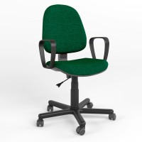 Крісло операторське поворотне Новий Стиль FOREX GTP PM60 C-32 (Зелений) (NWS-123422)