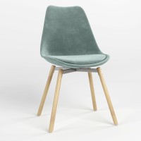 Стілець обідній Новий Стиль ASTI ALU SOFT WOOD (BOX-1) SORO-34 (Ментол) (NWS-127253)