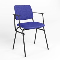 Стул офисный Новый Стиль ISIT ARM BLACK C-6 (Синий) (NWS-127843)