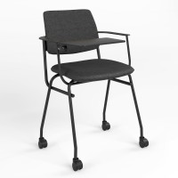 Стул офисный Новый Стиль ISIT ARM BLACK T RMH (BOX-2) C-11 (Черный) (NWS-128103)