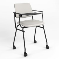 Стул офисный Новый Стиль ISIT ARM BLACK T RMH (BOX-2) V-1 (Белый) (NWS-128113)