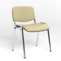 Стілець офісний Новий Стиль ISO CHROME 17 V-18 (Кремовий) M (NWS-127773)