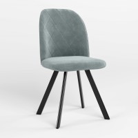 Стул обеденный Новый Стиль MILANA 4L BLACK (BOX-1) LN SORO-34 (Ментол) (NWS-128793)