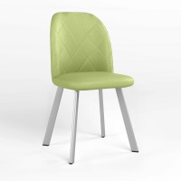 Стул обеденный Новый Стиль MILANA NX ALU (BOX-1) LN ECO-45 (фисташковой) (NWS-128703)