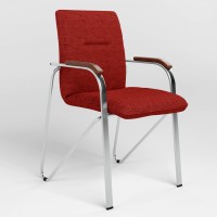 Стілець для відвідувачів Новий Стиль SAMBA (BOX-2) ZT-23 (Червоний) (NWS-129253)