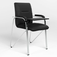 Стілець для відвідувачів Новий Стиль SAMBA T PLAST (S) (BOX-2) ECO-30 (Чорний) (NWS-129133)