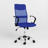 Крісло офісне поворотне Новий Стиль ULTRA GTP TILT CHR68 P OH-3 C-14 (Синій) (NWS-127103)