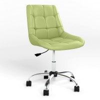 Кресло на роликах Новый Стиль NICOLE GTS (J) CHR61 SQR ECO-45 (фисташковой) (NWS-122015)