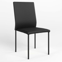 Обеденный стул Новый Стиль NIK BLACK (BOX-1) ECO-30 (Черный) (NWS-121715)