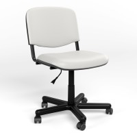 Крісло офісне поворотне Новий Стиль ISO GTS V-1 (Білий) (NWS-124036)