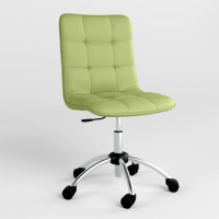 Крісло на роликах поворотне Новий Стиль MALTA GTS CHROME ECO-45 (Фісташковий) (NWS-124346)