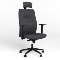 Крісло офісне поворотне Новий Стиль VISION R HR ST PL70 P CSE-13 (Темно-сірий) (NWS-127148)