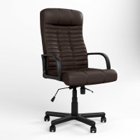Кресло руководителя Новый Стиль ATLANT BX (ANYFIX) PM64 ECO-31 (Темно-коричневый) (NWS-125080)
