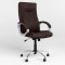 Крісло поворотне ELLY ANYFIX CHR68 ECO-31 (Темно-коричневий) (NWS-126681)