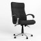 Крісло поворотне ORION STEEL LB CHROME (ANYFIX) Micro-A (Чорний) (NWS-126651)