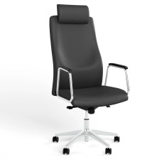 Крісло офісне поворотне Новий СтильSOLO HR STEEL ST AL70 ECO-30 (Чорний) (NWS-126961)