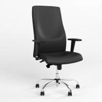 Крісло офісне поворотне Новий СтильSOLO UP R STEEL WA ST CHR68 ECO-30 (Чорний) (NWS-126991)