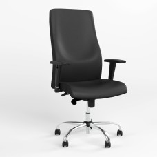 Крісло офісне поворотне Новий СтильSOLO UP R STEEL WA ST CHR68 ECO-30 (Чорний) (NWS-126991)